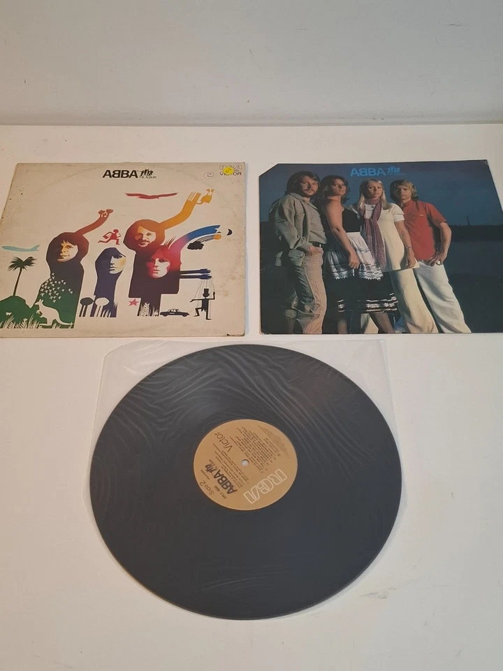 Vintage LP Record - ABBA - Self Titled - Image 4 of 4