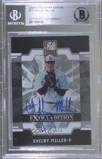 BAS 2009 Donruss Elite Extra Edition Shelby Miller #13 BGS Authentic Auto 0o9