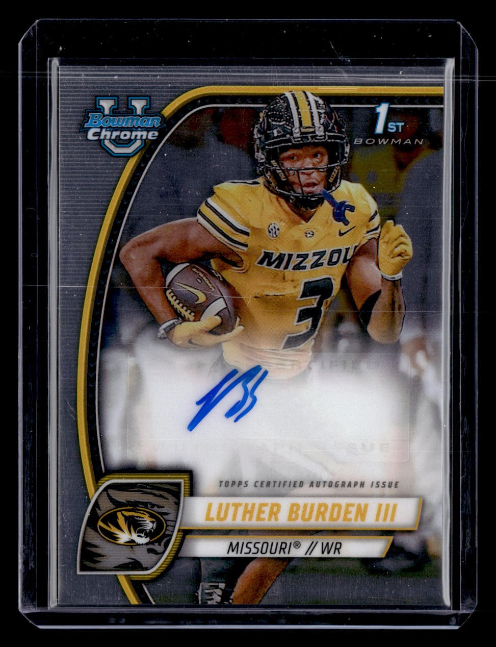 2024 Bowman University Chrome #PA-LBU Luther Burden III Prospect Autographs