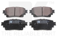 Bremsbelagsatz Scheibenbremse NK 2245123 FüR Toyota RAV 5 VAN Highlander Bz4X NX