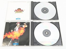 Neo Geo CD CD-T01 Console SNK w/ 2 Controller 2 Games New Laser Tested Japan