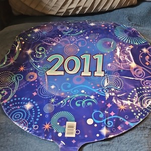 Anagram 2011 Round Foil Balloon Blue Fireworks NOS Lot of over 30