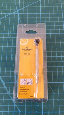 Bergeon 7965-130 Edelstahl Dynometric Schraubendreher 1.30mm
