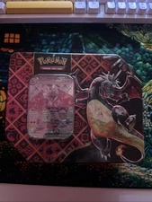 Pokémon TCG Paldean Fates Tin Charizard Tin New & Sealed Minor Dents