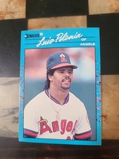 1990 Donruss 1990 Leaf Best Of Baseball Card #116 Luis Polonia, MLB Angels 