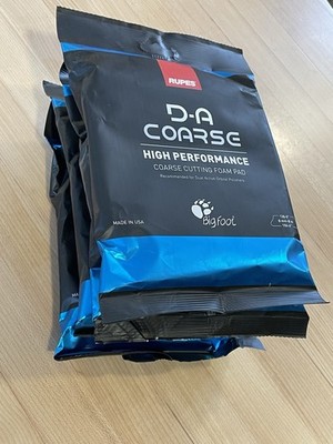 4 NIP Rupes Bigfoot DA Coarse High Performance Compound Foam Pad Blue 100mm