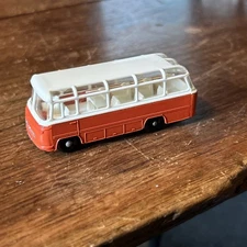 Vintage Matchbox Series #68 Mercedes Coach Bus. Made in England by Lesney.