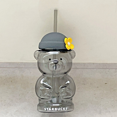 STARBUCKS Korea 2024 Jeju Bearista Bears Glass Cold Cup Venti 20oz eBay