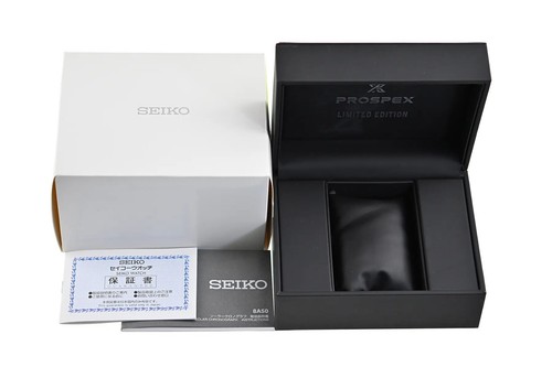 SEIKO SBER005 Prospex Speed Timer Analog Quartz Chronograph Limited Edition - Picture 9 of 9
