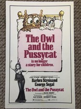 The Owl And The Pussycat Barbra Streisand George Segal Poster 11 x 17  29 