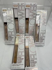 (6) Flower Light Illusion Full Coverage Concealer Contour Highlight MUA kit Pall