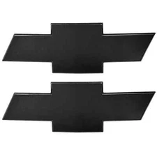 All Sales 96127K Grille And Tailgate Emblem Set Black