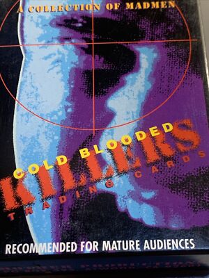 Mother Productions Collector Card Set - Cold Blooded Killers - Madmen Collection