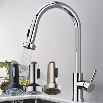 Spare Replacement Kitchen Mixer Tap Faucet Pull Out Spray Shower Head Setting
