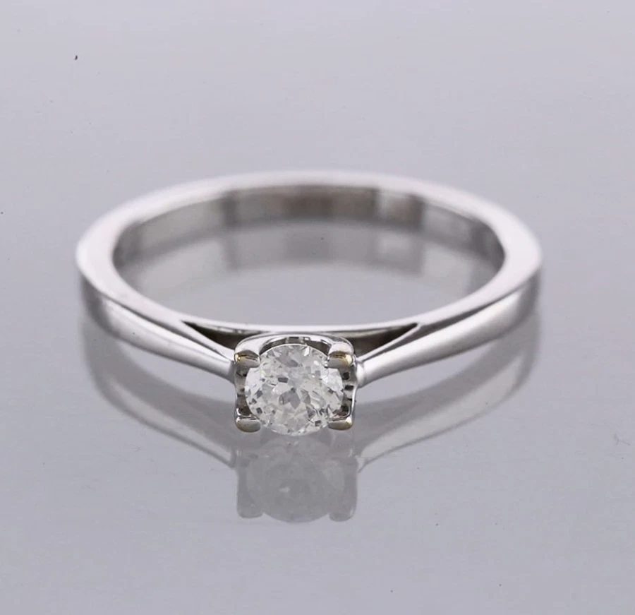 Forever diamond solitaire clearance ring