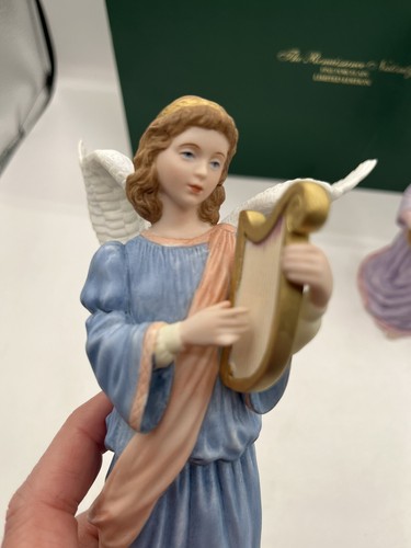 VTG Lenox Renaissance Nativity Angels of Harmony Limited Edition 1995 In Box - Picture 10 of 24