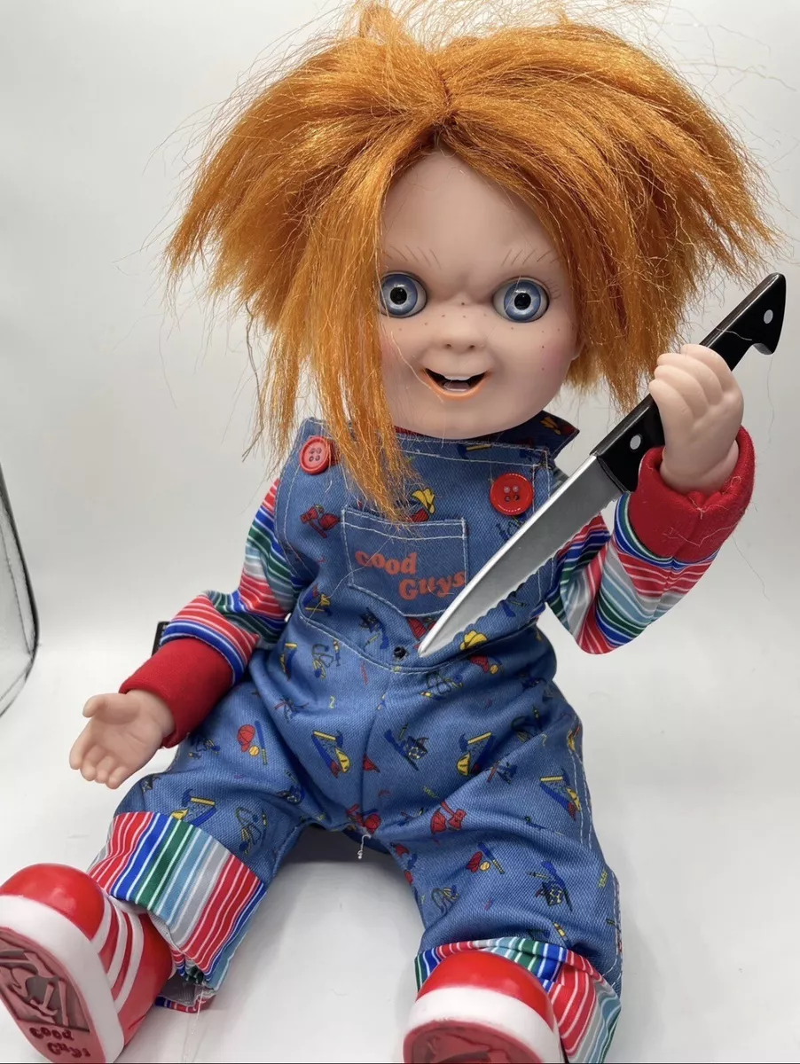 Talking Animated Chucky Doll Spirit Halloween Animatronic Party City