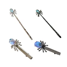 Delicate Spiders Shape Duckbill Hairpin Hair Sticks Wedding Styling Supplies