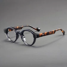 Classic Round Reading Glasses Anti-Blue Light Presbyopia Glasses Vintage Readers
