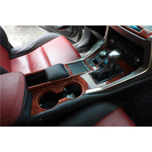 For Lexus NX200t 300h 2015-2021 Wood Grain Console Gear Shift Panel frame Trim - Picture 5 of 16