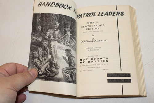 1953 Handbook for Patrol Leaders Boy Scout Manual Paperback World Brotherhood Ed - Picture 7 of 11