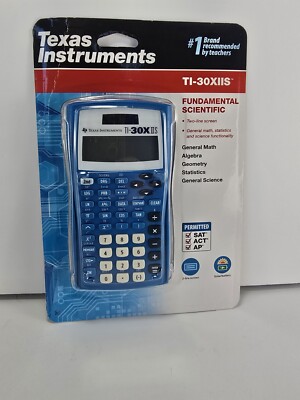 Texas Instruments Calculator TI 30X II S T Scientific Fundamental  Black New