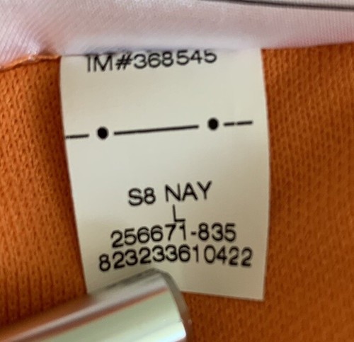 Nike Dri Fit Shirt Boys L Orange Disney World Short Sleeve Golf Polo UPF 30 - Picture 21 of 21