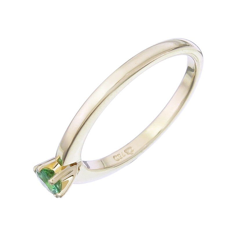 Oeding Earth Ring Classico Ring Tsavorite 750 Yel… - image 3