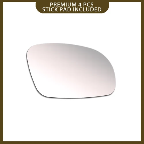View Mirror Glass for 04-10 Volkswagen Beetle  Passenger Right Side RH Convex