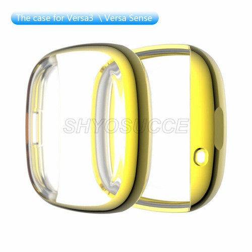 For Fitbit Versa 3 4 Sense Screen Protector Versa3 PC/TPU Case Shockproof Cover - Zdjęcie 51 z 178