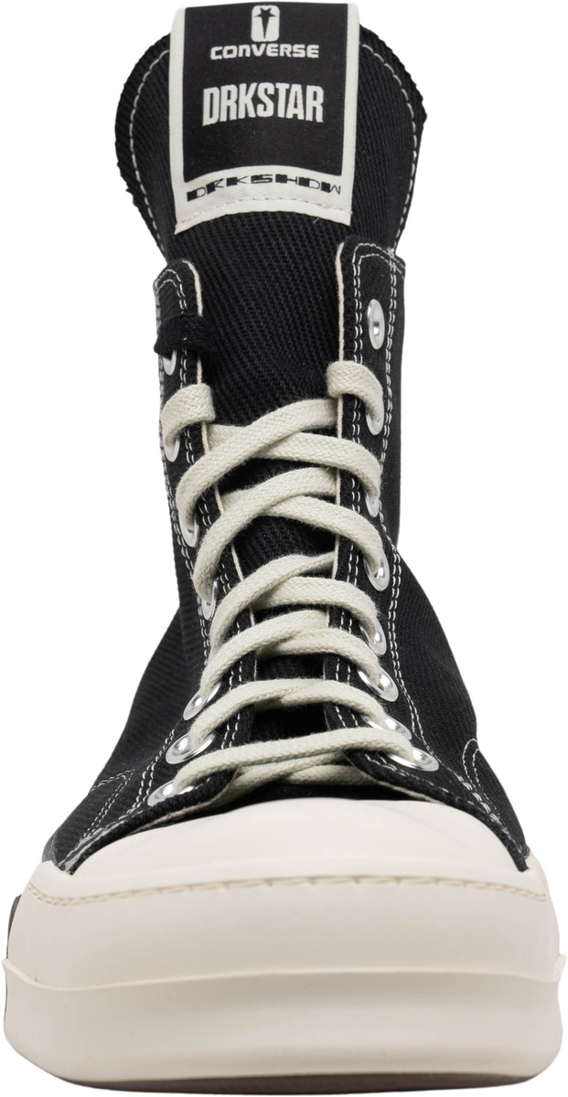 Converse Rick Owens x DRKSHDW DRKSTAR Chuck 70 High Black Converse Rick Owens x DRKSHDW DRKSTAR Chuck 70 High Black