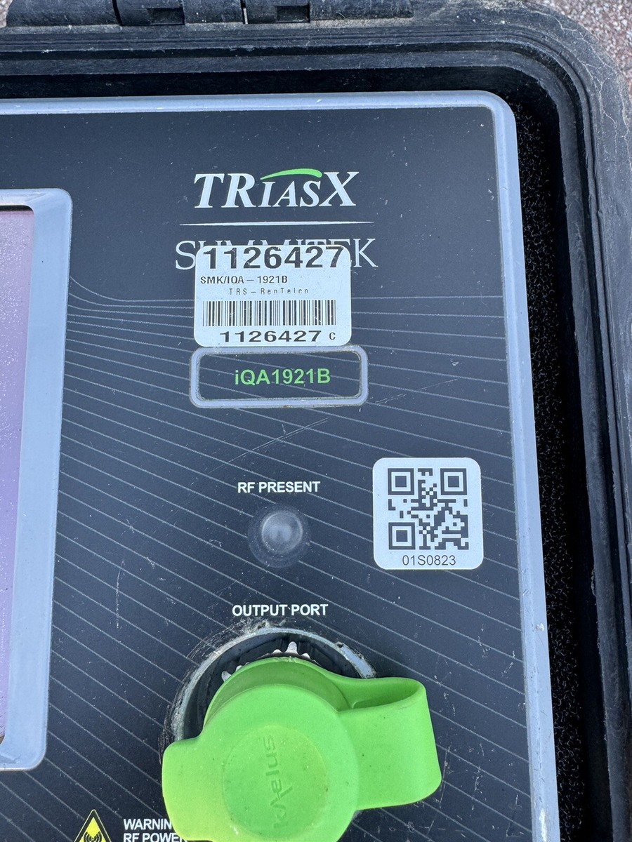 KAELUS TRiasX SUMITEK IQA-1921B PIM TESTER INTERMODULATION TEST