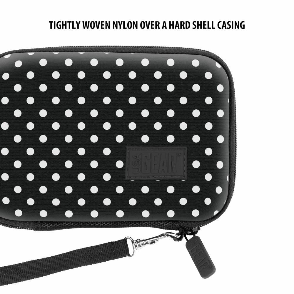 USA GEAR Mobile Photo Printer Travel Case for Kodak Mini with Accessory Storage