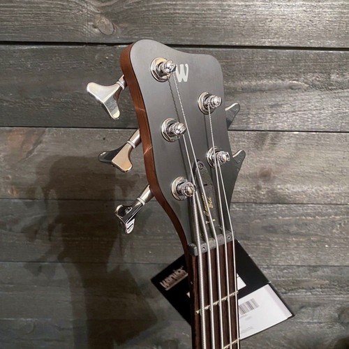 Warwick German Pro Series Corvette Standard Ash 5 String Active Satin Electric B - Picture 8 of 11