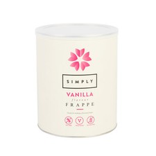 SIMPLY Frappe Powder Vanilla Classic Flavour Sweet Smooth Iced Drink 1.75kg