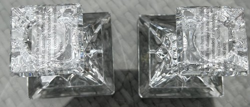 Waterford Lismore Cut Crystal Candlesticks 4 “ Set Of 2 NIB - Picture 5 of 7