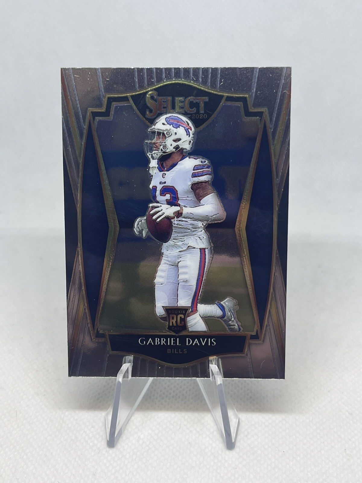🔥🔥2020 Panini Select GABRIEL DAVIS Premier Level Rookie RC #182 Buffalo Bills
