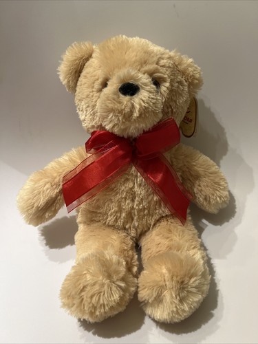 Aurora Teddy Bear EXTRA SOFT TAN 12" Plush STUFFED ANIMAL Toy - Picture 1 of 5