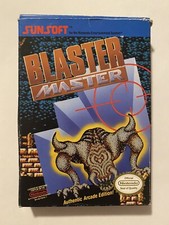 Blaster Master (Nintendo Entertainment System, 1988) Box, Cart, Insert No Manual