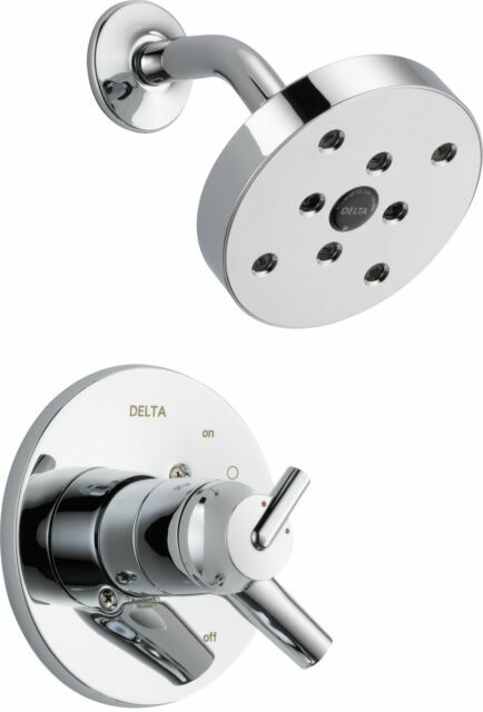 shower trim chrome