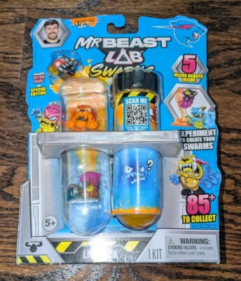 Mr Beast Lab Swarms Atomic Series 5 Micro Figures Ultra Rare or Special ...
