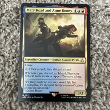 Mary Read and Anne Bonny - Foil Assassin's Creed NM MTG