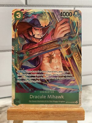 Starter Deck 12: Zoro and Sanji | Dracule Mihawk (Super Rare