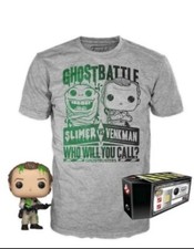 FUNKO POP! Peter Venkman Pop Ghostbusters T-Shirt Bundle Size S L XL SDCC