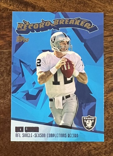 2003 Topps Record Breakers #RB24 Rich Gannon