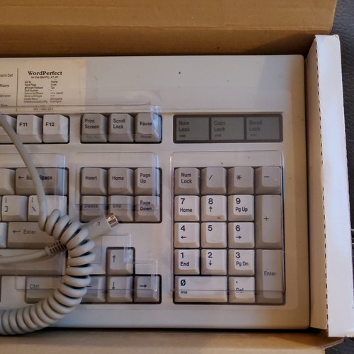 Teclado de identidad de teclado mejorado de 102 teclas para IBM - IDKB102-CR en caja raro - Imagen 8 de 9