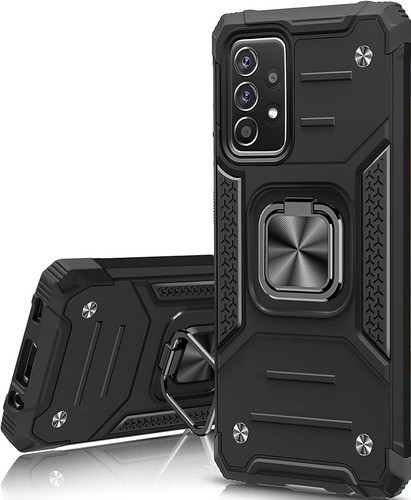 COQUE ANTI-CHOC MAGNETIQUE Pour SAMSUNG GALAXY A52S 5G HOUSSE ARMOR RING CASE - 第 1/17 張圖片