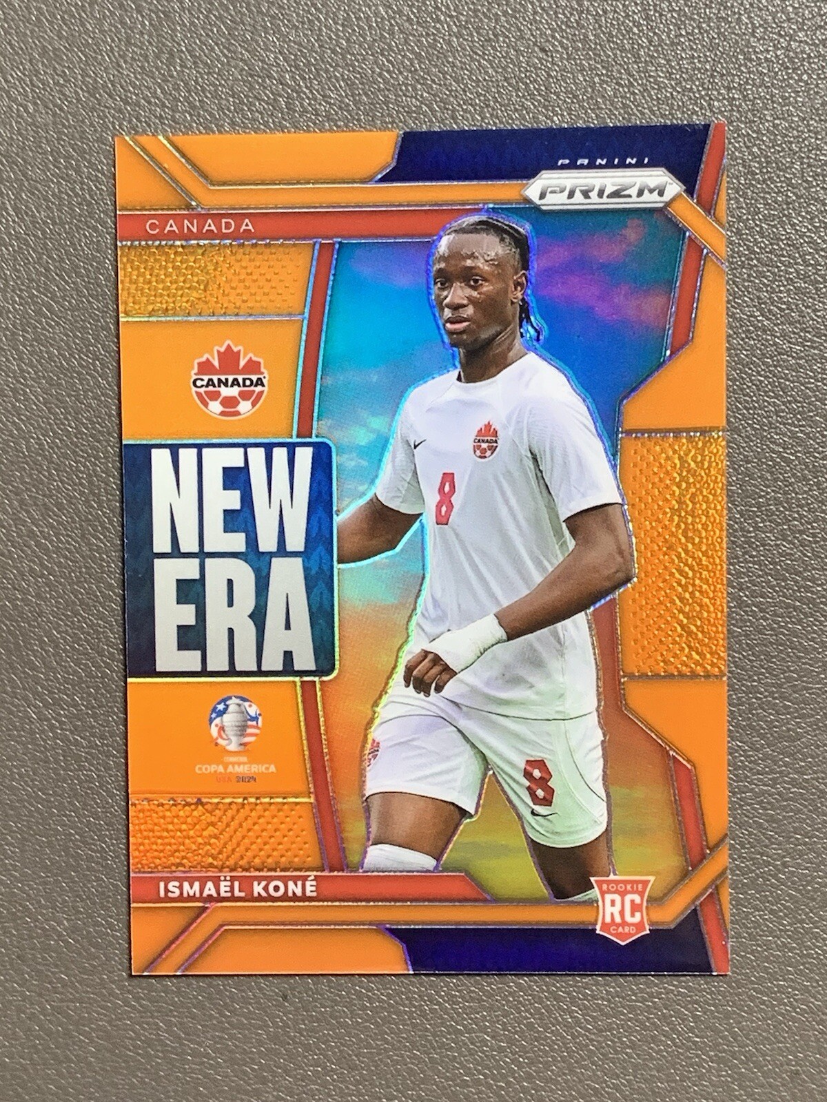 2024 PRIZM CONMEBOL COPA AMERICA ISMAEL KONE Rc New Era Orange /25 Canada