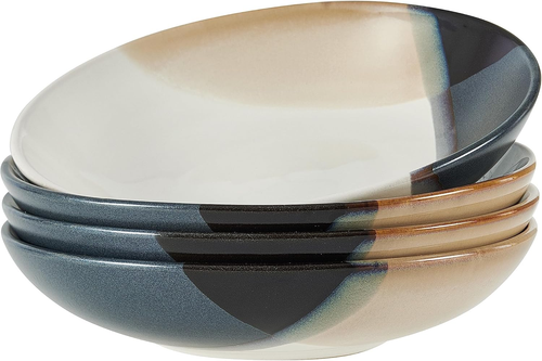 Gourmet Basics by Mikasa Caden Set of 4 Pasta Bowls, 8 Inch - Picture 11 of 12