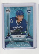 2009-10 Trilogy # 128 Michael Grabner Rookie Premieres /799